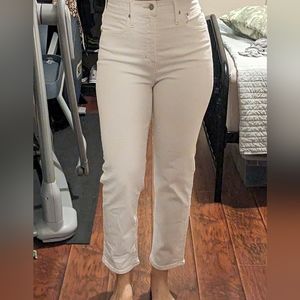 Madewell High waisted Classic Straight White‎ Jeans Sz 27 - Womens